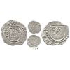 Image 1 : Potosi, Bolivia, cob 1/4 real, Philip II, assayer B to left, mintmark P to right (5th period), rare.