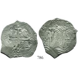 Potosi, Bolivia, cob 8 reales, 1679C.