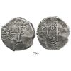 Image 1 : Potosi, Bolivia, cob 8 reales, 1692VR.