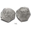 Image 1 : Potosi, Bolivia, cob 8 reales, 1702Y.