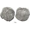 Image 1 : Potosi, Bolivia, cob 8 reales, 1705Y.