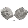 Image 1 : Potosi, Bolivia, cob 8 reales, 1706Y.