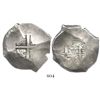 Image 1 : Potosi, Bolivia, cob 8 reales, 1718Y.