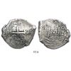 Image 1 : Potosi, Bolivia, cob 8 reales, 1743C.