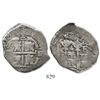 Image 1 : Potosi, Bolivia, cob 4 reales, 1658E.