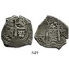 Image 1 : Potosi, Bolivia, cob 4 reales, 1705Y, rare.