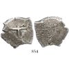 Image 1 : Potosi, Bolivia, cob 4 reales, 1722Y, rare.