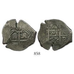 Potosi, Bolivia, cob 4 reales, 1728M.