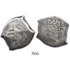 Image 1 : Potosi, Bolivia, cob 4 reales, 1739M.