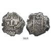 Image 1 : Potosi, Bolivia, cob 4 reales, 1741P.