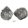 Image 1 : Potosi, Bolivia, cob 4 reales, 1745q.
