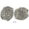 Image 1 : Potosi, Bolivia, cob 4 reales, 1747q, Ferdinand VI, very rare.