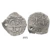 Image 1 : Potosi, Bolivia, cob 2 reales, 1682V.
