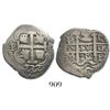 Image 1 : Potosi, Bolivia, cob 2 reales, 1732M.