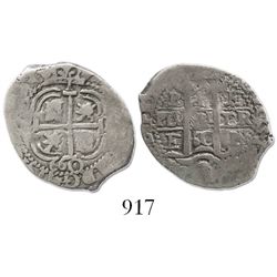 Potosi, Bolivia, cob 1 real, 1660E.