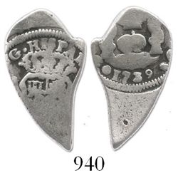 Guatemala, cob 1 real, 1739(J).