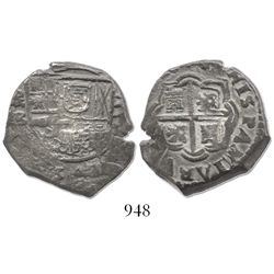 Madrid, Spain, cob 4 reales, 164(?)B.