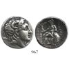 Image 1 : KINGS of THRACE. Lysimachos. 305-281 BC. Fourrée tetradrachm. Imitation of Lampsacus mint. Copper co