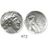 Image 1 : PHOENICIA, Tyre.126/5 BC-65/6 AD. AR half shekel. Encapsulated NGC Ch F.