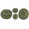 Image 1 : SIKYONIA, Sikyon. Ca. 330-310/05 BC. AE dichalkon. Ex-BCD collection.