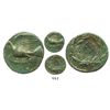 Image 1 : SIKYONIA, Sikyon. Ca. 330-310/05 BC. AE dichalkon. Ex-BCD collection.