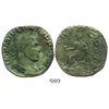 Image 1 : Roman Empire. Philip I (Arabs). 244-249 AD. AE sestertius. Rome mint. Struck 245 AD.