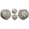 Image 1 : Argentina (Tucuman), "imitation cob" 2 reales,  date of "758" between pillars and "754" below cross
