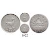 Image 1 : Potosi, Bolivia, 1/4 sol, 1852, encapsulated ICG AU58.