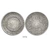 Image 1 : Brazil (Rio mint), 960 reis, 1824-R, struck over a Spanish colonial bust 8R of Charles IV.