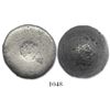 Image 1 : China, Guizhou Xiaoyuanding, provincial small-round ingot, 1 tael (late 1800s).