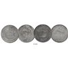 Image 1 : Lot of 2 Costa Rica 50 centavos (1865 and 1875).