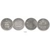 Image 1 : Lot of 2 Costa Rica 50 centavos (1880 and 1890).