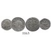 Image 1 : Lot of 2 Haitian minors: 12 centimes, AN 14 (1817), Petion; 6 centimes, AN 15 (1818), Boyer.