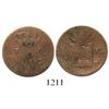 Image 1 : Netherlands (Kingdom), copper 1 cent, William I, 1821-B, very rare key date (lowest mintage).