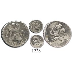 Lima, Peru, 1/4 real, 1800.