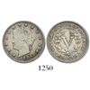 Image 1 : USA (Philadelphia mint), copper-nickel "V" nickel, 1886, key date.