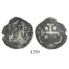 Image 1 : Caracas, Venezuela, "imitation cob" 2 reales, "142" date (early 1800s).