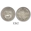 Image 1 : Venezuela, copper-nickel 5 centimos, 1927.