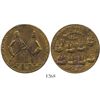Image 1 : Great Britain, brass "Admiral Vernon" medal, Porto Bello, 1739, Vernon and Brown.