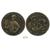 Image 1 : Great Britain, copper "Admiral Vernon" medal, Porto Bello, 1739, with Betts book.