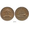 Image 1 : Great Britain, copper medal made from copper salvaged from the Foudroyant (1897), flagship of Lord N