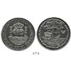 Image 1 : Great Britain, silver Hollandia medallion (ca. 1987), made from silver from the ship.