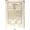 Image 1 : Puerto Rico (National Treasury), 25 pesos bond, 1813.