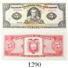 Image 1 : Thomas de la Rue Company (London) for El Banco Central del Ecuador, specimen (red) 5 sucres banknote