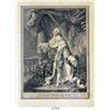 Image 1 : Late 18th-century French copper-plate engraving of King Louis XVI (1754-93) in his regalia, after a