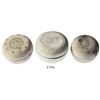 Image 1 : Lot of 3 Chinese stoneware powder-boxes (round, lidded).