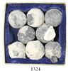 Image 1 : Lot of 8 lead musketballs, some with encrustation.