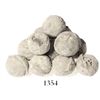 Image 1 : Lot of 12 lead-covered iron grapeshot, Spanish colonial (1500s).