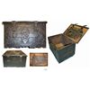 Image 1 : Small "Nuremburg" chest, early 1600s(?), with original key. *