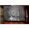 Image 2 : Small "Nuremburg" chest, early 1600s(?), with original key. *